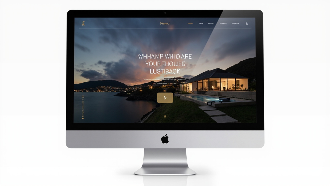 Premium website design example